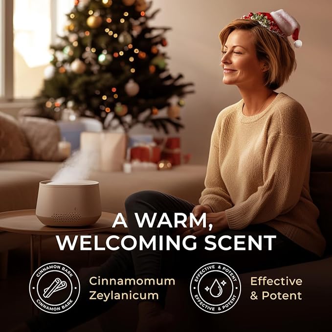 Gya Labs Cinnamon Bark Essential Oil - 0.34 Fl Oz - for Hair, Skin, Diffuser, Aromatherapy & DIY Candle Making Scent