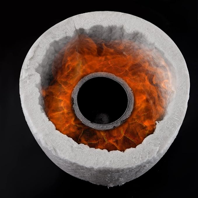 Amylove 2 Pcs Ceramic Fiber Insulation Blanket 60 x 24 x 1 Inch High Density Heat 2600f High Temperature Insulation for Stoves, Kilns, Forges, Fire Bricks, Boilers, Pizza Ovens