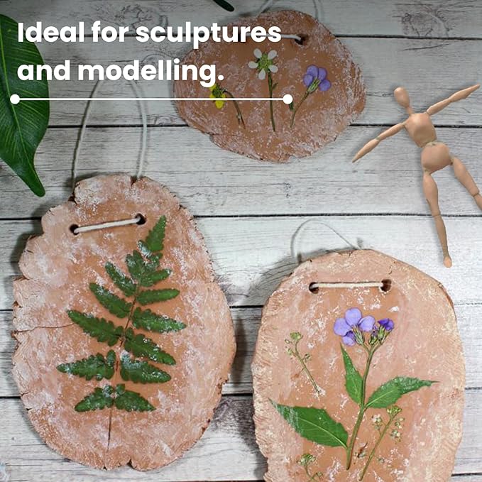 Old Potters Premium Air Dry Clay, Terra Cotta, 10 lbs