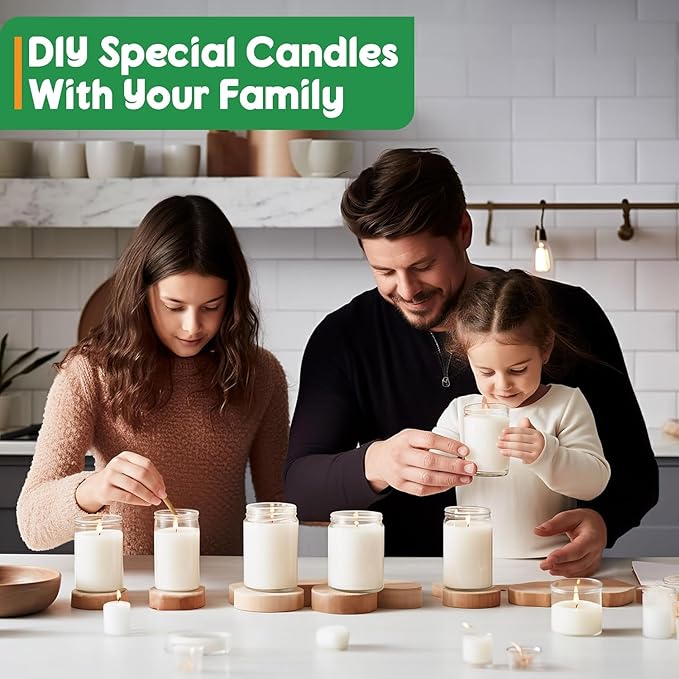 5-lb Pure White Beeswax pellets - for Candles in All Shapes and Sizes, Beeswax Balm, Lip Balm, soap Making Supplies,Craft Projects DIY (80 oz).