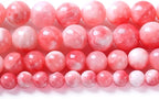 160PCS 4MM Pink Persian Jade Spacer Loose Beads for Jewelry Making DIY Bracelet Necklace 2 Strands
