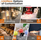 NICEME White Candle Sand with Wicks Pearled Candle Wax Beads, 26OZ/ 750g Customized Powder Candle Making Kit All Natural Granulated Wax for Candles Self Extinguish Refillable Candles with 30pcs Wicks