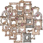 30Pcs Vintage Scrapbook Paper Photo Frame for Scrapbooking Junk Journal Collage Diary Embellishment DIY Photo Album DIY Craft Decoration, 10 Patterns (YSDC4)