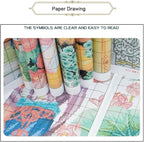 Threadhaven Counted Cross-Stitch Kit 14CT Aida Fabric with Threads, Needles & Guide | Animal Sewing Pattern Embroidery Kit for Adults | Premium DIY Craft Kit- Happy Hedge 12.2''×12.2''