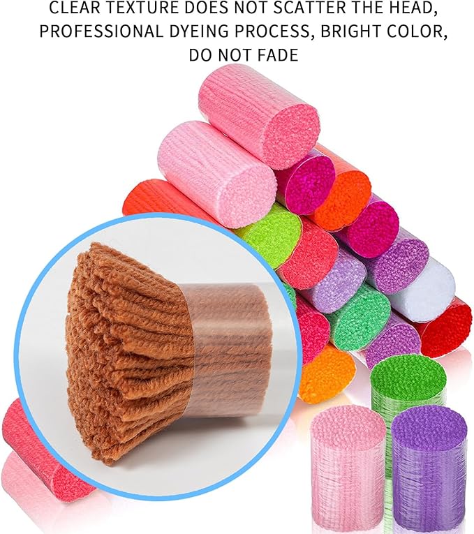 kingsea Latch Hook Kit for Adults, DIY Crochet Yarn Rug with Pattern Printed Latch Hook Rug Kit for Teen, Latch Hook Kit for Beginners - Cat and Flower, 20in x 15in