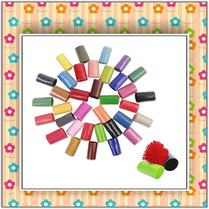 DL-YTG Latch Hook Kits Rug Deer Crochet Yarn Cushion Colour Pre-Printed Canvas Cover Rug Carpet Embroidery Needlework DIY Hook and Latch Kit Christmas Home Decoration 52x38cm/20 X15inch