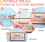 Tintnut Permanent Vinyl Tie Dye Roll - 12 inch x 5ft, Green Red Swirl Pattern Adhesive Vinyl Sheets for Decor Sticker Compatible with Cricut, Silhouette, Cameo Cutters