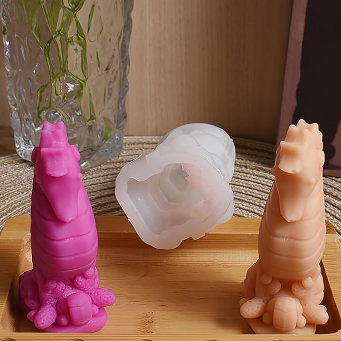 Conch Animal 3D Silicone Mold for Resin Casting & Candle Making
