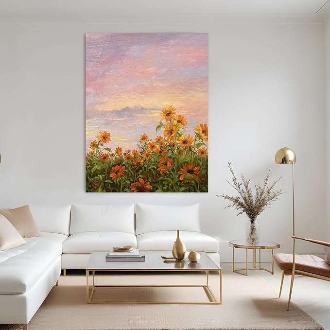 CONDA Large Canvas for Painting 36x48 Inch 2-Pack, Big Stretched Canvas 100% Cotton, Primed Acid-Free, Artist Canvas for Acrylics Oils Pouring Painting