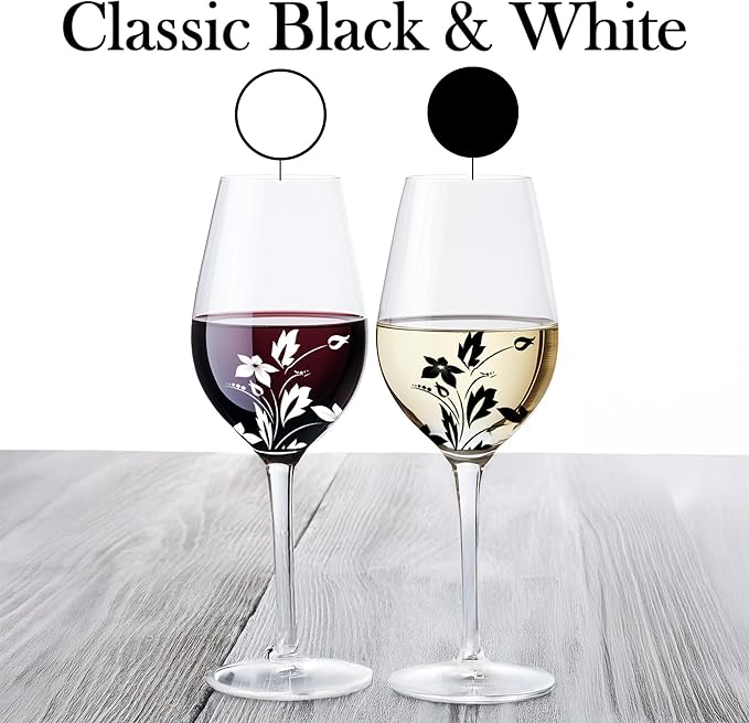 Black and White Permanent Vinyl for Cricut Joy. Adhesive Vinyl [12 Pack, 5.5x12 Inch]. White and Black Sheets for DIY Outdoor Stickers and Decal.