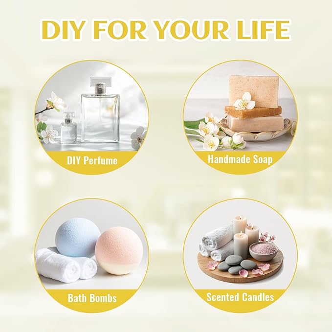 EVOKE OCCU Vanilla Essential Oil for Relaxation in The Home Office Living Room, Add to Diffuser Candle Soap - 4 Fl Oz