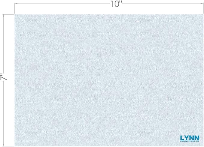 High Temperature Gasket Paper, Ceramic Fiber Alternative, 2100F Rated, 1/8" Thick x 7" x 10", for Wood Stove, Pellet Stove, Boiler, Furnaces, Kiln, Forge, 2260J