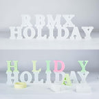 27 Pack 2.5 Inch Letter Mold 26 Pcs English Letter Mold + Heart Mold Alphabet - Resin Casting Silicone Molds for Home Decor & Candle Making Wave Spiral Mold