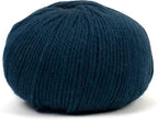 100% Baby Alpaca Yarn for Knitting & Crocheting - Set of 2 Skeins of Premium Yarn DK - Lightweight, Hypoallergenic & Thermal Peru Made - Ideal for Delicate Projects (BL015 - Space Blue)