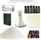 Hearth & Harbor Organic Soy Candle Wax for Candle Making, Premium 10 lbs Natural Candles Making Supplies, Beeswax-Free, Paraffin-Free, Pure Soy Wax Flakes Perfect for Candles, Tealights and Melts