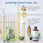 EVOKE OCCU Juniper Berry Essential Oil for Relaxation Clean Massage, Add to Diffuser and lotions - 4 Fl Oz