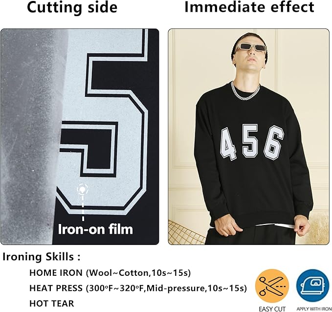 White Glitter HTV Heat Transfer Vinyl Rolls 12inch by 6feet PU Stretch Iron on Vinyl HTV Vinyl for T-Shirt for Silhouette and Cameo (6Ft, Z1-Glitter White)