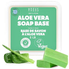 5Lb Aloe Soap Base - Melt and Pour Soap Making Supplies - SLS/SLES Free, No Palm Oil, Natural with Organic Aloe Vera - Rich in Antioxidants, Hydrating, Perfect for Handmade Projects