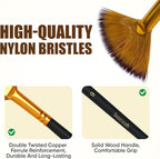 15-Piece Paint Brush Set, Professional Artist Paint Brushes for Kids and Adults - Perfect for Canvas, Fabric, Watercolor, Oil or Acrylic Painting - Ideal for Beginners & Professionals