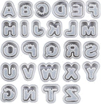 26-Pack Small Matte Letter Mold Set - Alphabet, Animal & Clay Molds for Resin Casting, Candle Making & Home Decor