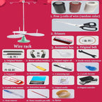 Overlock Machine,Sewing Machine,Metal Frame Serger,Industrial Grade Sergers & Overlock Machines,For Heavy Duty Fabric Overlocker Sewing Machine