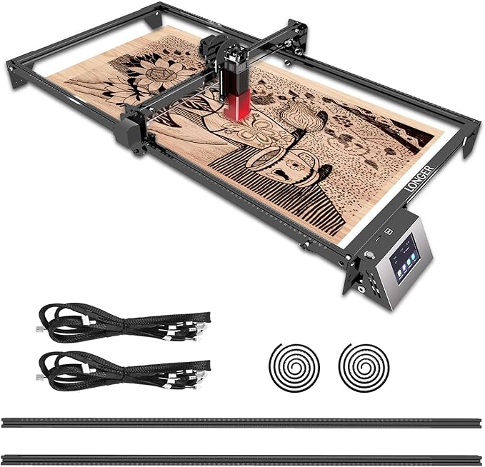 Longer Laser Engraver Y-Axis Extension Kit for RAY5 5W/10W/20W Laser Engraver