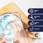 Crafter's Choice Premium Glycerin Melt and Pour Soap Base for Soap Making and DIY Crafting Projects, 2LB Block (Goat Milk)