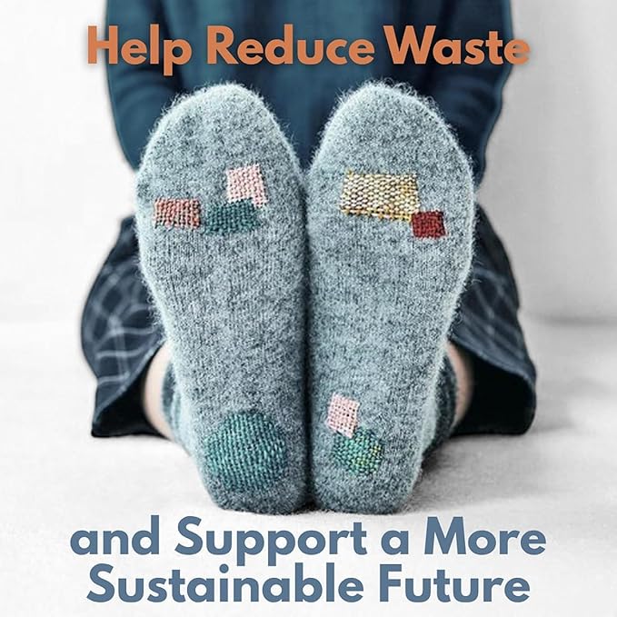 Patchmaker 2.0 Kit, Knitting Kit for Beginners, Portable Patch Darning Kit, Patchwork Weaving Tool Set for Quickly Sewing Repair, Sewing (10 Hooks)