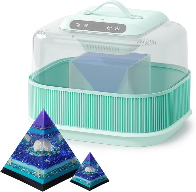 Resiners Silicone Rubber Extender for G3 Resin Curing Machine, Curing Accessories for Extra-Large Molds Under 16cm/6.3", Easy to Clean and Store, Perfect for Jar Sphere Skull Pyramid Silicone Molds