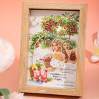 TIAMECH Romantic Trip to Garden PET Stickers - 120 Pcs Flower Pinking Dream Cherry Girls Design, Waterproof Sticker for Journaling & Scrapbooking, Junk Journal Supplies, Ephemera & DIY Crafts