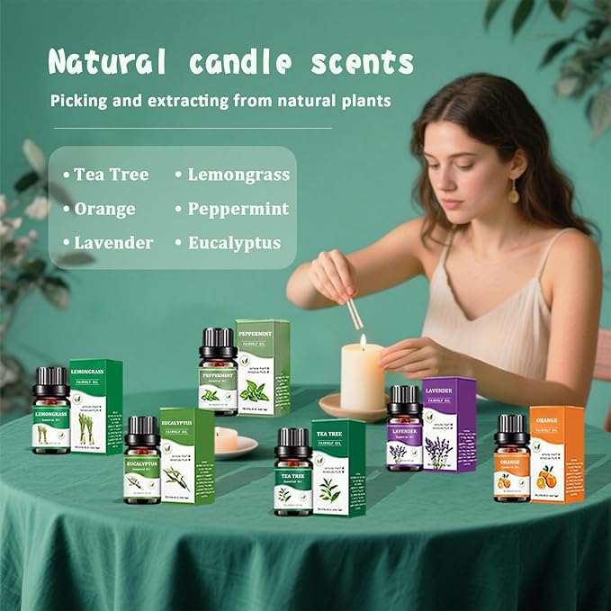 FAIRYELF Candle Making Kit with Wax Melter, Complete Candle Making Supplies, Soy Candle Wax Kit for Kids, Beginners, Adults, Including Electronic Stove, Soy Wax, Melting Pot, Rich Scents and Dyes