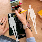 ULTNICE 4pcs Plastic Drawing Template Ruler Set Woman Sewing Patterns Curve Rulers Sketching Templates Ruler for Women Sewing Patchwork