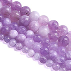 10MM 36PCS Natural Stone Lavender Amethyst Crystal Beads for Jewelry Making DIY Bracelet