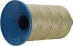Mandala Crafts Bonded Nylon Thread Beige Heavy Duty Sewing Threads - 1250 YDs Size 138 420D T135 Tex 135 Thread for Leather Jeans Weaving Outdoor Marine Upholstery Threads