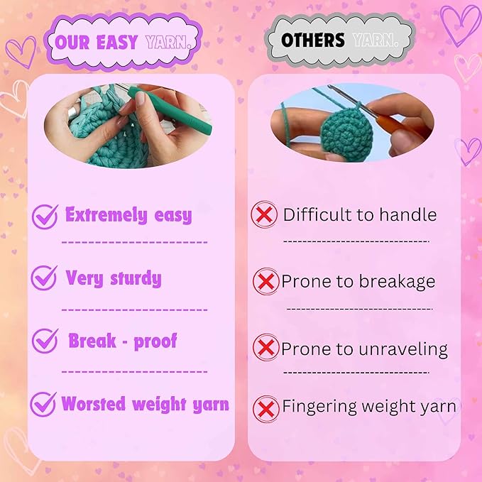 yhwsymgmho Crochet Kit for Beginners:2pcs Animals amigurumi Crochet Starter Kits with Step-by-Step Video Tutorials,Easy Knitting Set for Adults Kids,DIY Crocheting Doll Gift(Pterosaurs and Koalas)