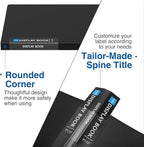 Sooez Art Portfolio 9x12, 30 Pockets with 30 Black Paper, Binder with Plastic Sleeves, Display 60 Pages, Presentation Book for Artwork, Folders Binder for Office School