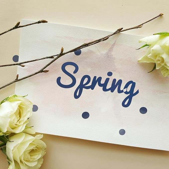 100 Sheets 65lb Blue Cardstock 8.5 x 11 Pastel Paper, Goefun Navy Blue Card Stock Printer Paper for Wedding Invitations, DIY Cards, Menus, Crafts