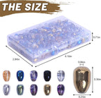 300pcs Glass Crystal Teardrop Beads 6X9mm Drop Glass Spacer Beads Colorful Clear Electroplated Color Crystal Beads for DIY Jewelry Bracelet Making (Drop)