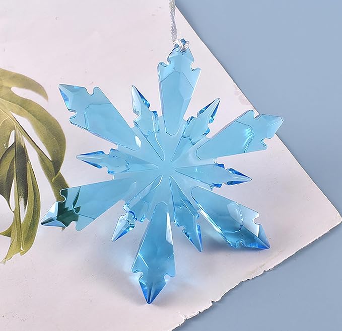 5 Pack Snowflake Molds Snowflake Resin Mold - Resin Casting Silicone Molds for Home Decor & Candle Making Wave Spiral Mold