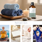 Lemon & Thyme Fragrance Oil, MitFlor Strong Hotel Scent Diffuser Oils 100ml, Large Size Premium Grade Fragrance Oil for Soap & Candle Making, Citrusy & Herbal Scent for Home, Gift for Women & Men