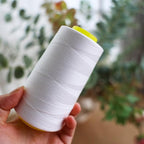 Black & White Sewing Thread, 8PCS 40S/2 3000 Yard Spool Serger Thread, All Purpose Polyester Thread Serger Thread Cones