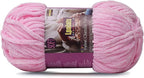 Chunky Chenille Yarn for Crocheting - 100g/3.5oz Baby Blanket Yarn for Crocheting Soft - 87 Yards Fluffy Thick Plush Yarns for Knitting Blankets Amigurumi (1, Dark Pink)