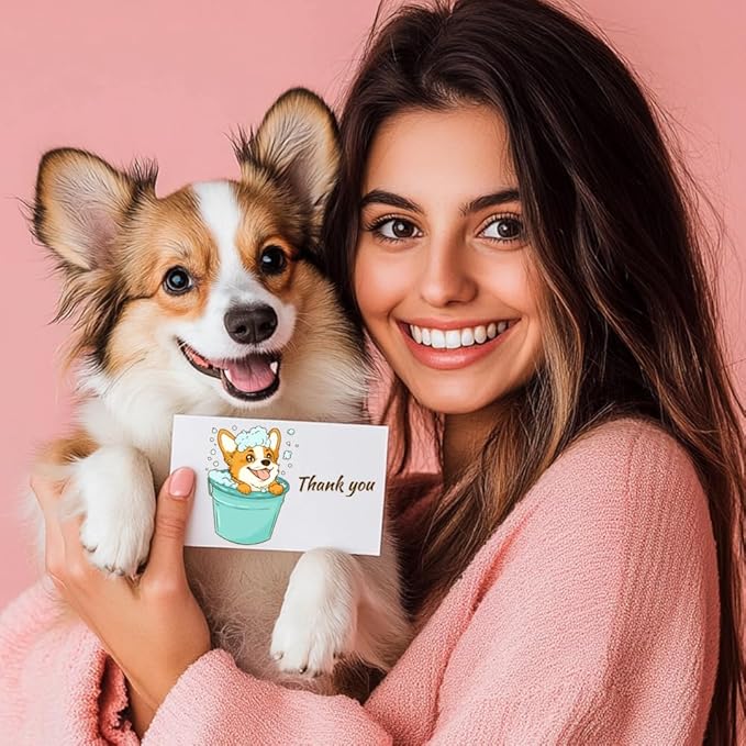 CHGCRAFT Cute Corgi Pets Clear Stamp Dogs House Playing Transparent Handicraft Stamps for DIY Scrapbooking Photo Album Decorative Cards Making, 6.3x4.3inch