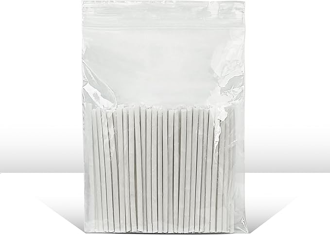 Pearled Candle 2 Inch Cotton Wicks 50-Pack White Extra Wicks for Sand Candles Making, Metal-Free and Lead-Free Refill Sand Wax Wick