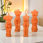 Silicone Flower Cylinder Mold - Rose Silicone Resin Casting Molds for Candle & Resin & Soap Craft Supplies