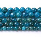 8MM 45PCS Blue Apatite Spacer Loose Beads for Jewelry Making DIY Bracelet Necklace