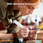 Thread Burner with A Replacement Tip, Rechargeable Thread Zapper Tool, Cautery Pen, Sewing Supplies for Beading Jewelry Making DIY Melting Knotting, Bracelet Making, Leather Work, Ribbon Cut