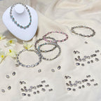 Tibetan Silver Spacer Beads - 240pcs Set for Adults' Jewelry Making - Flat, Small Seed Beads for Necklaces, Earrings & Bracelets