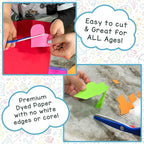 Hygloss Bright Colored Cardstock - 11x17-Inch, 12 Assorted Colors, 48 Sheets, 65 lb/ 176 gsm, Fade-Resistant, Acid-Free Color Card Stock Paper