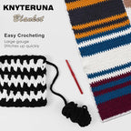 #6 Super Bulky Blanket Yarn for Crocheting - 4 Skeins(Each 10.5oz/300g, 220yds/201m), Chunky Chenille Thick Plush Big Soft Yarn for Crocheting Knitting Blankets, Pure White